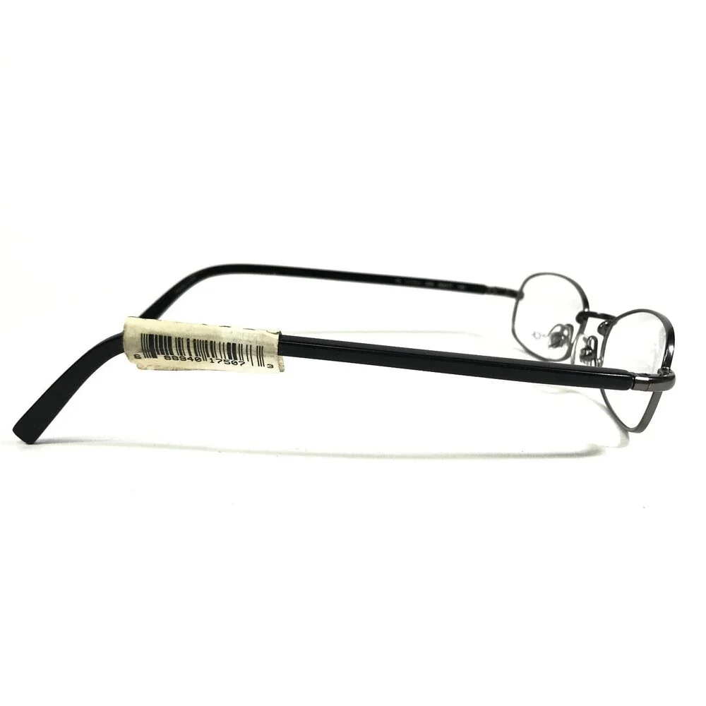 Nautica Eyeglasses Frames N7064 029 Black Grey Rectangular Full Rim 50-17-140